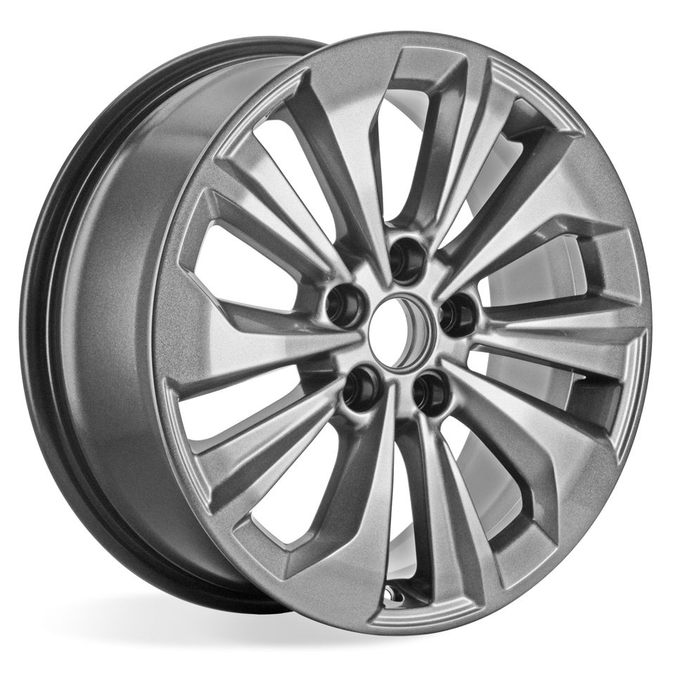 KIK  Авиор (КС936)  7,0R17 5*114,3 ET50  d66,1  Дарк платинум брайт  [76632]