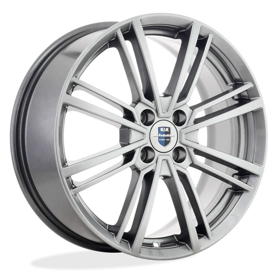 KIK  Эрфурт  7,0R17 5*108 ET40  d67,1  Дарк платинум  [75595]