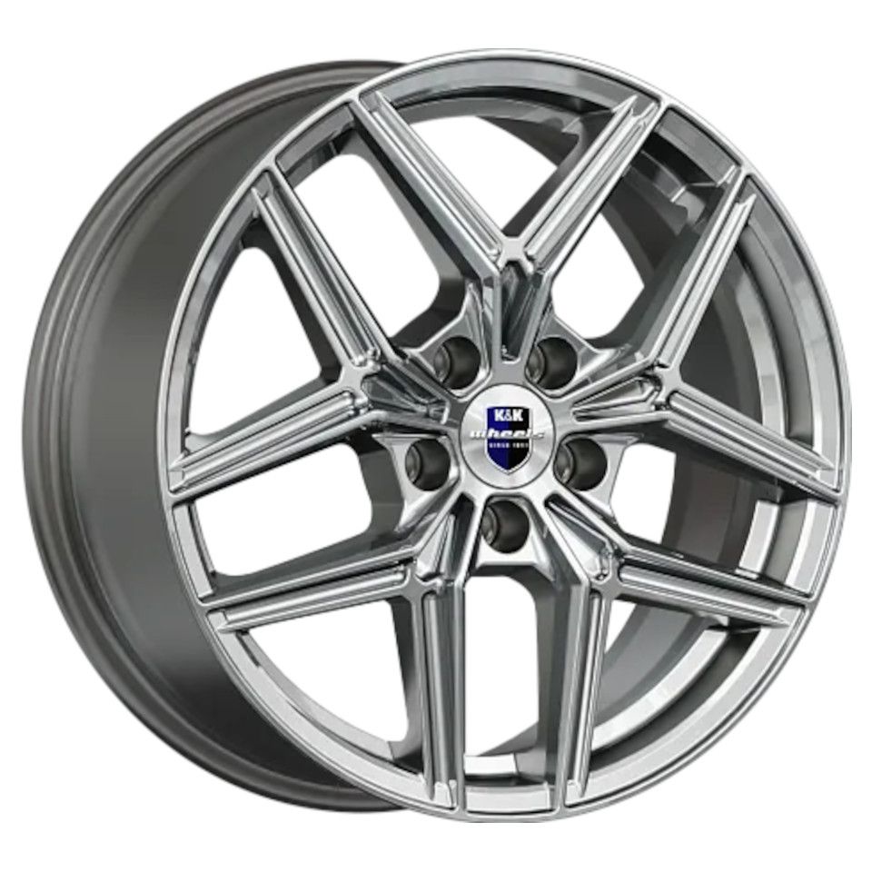 KIK  Юнион (КС1025)  7,0R17 5*112 ET40  d57,1  Дарк платинум  [79646]  <С>