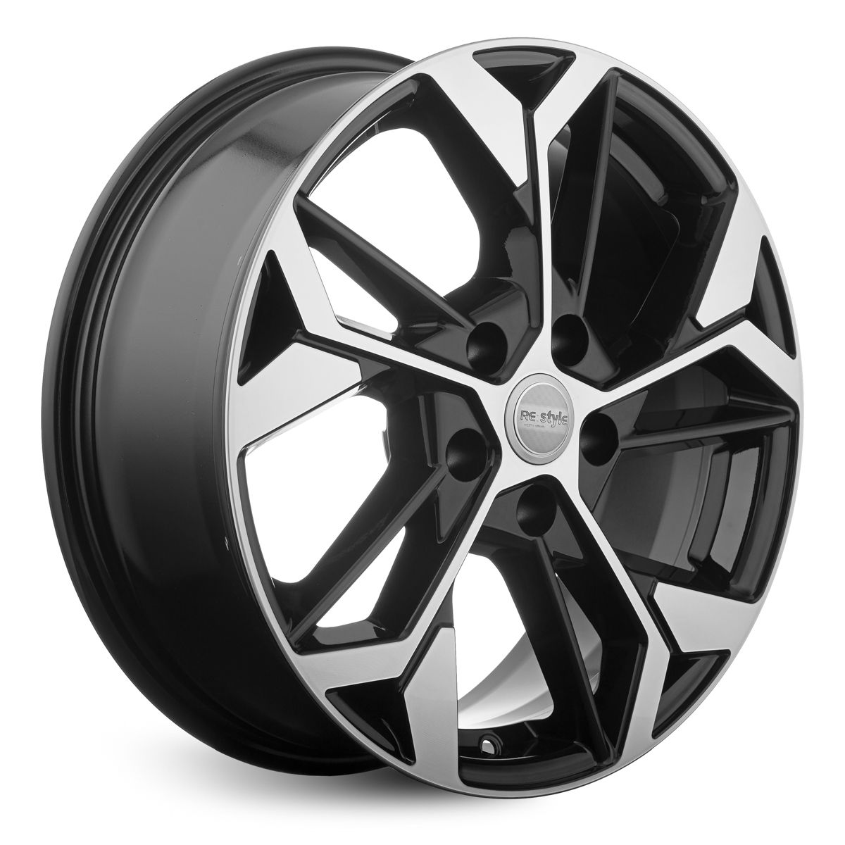 КиК  КС1062 (ZV17_Creta)  6,5R17 5*114,3 ET45  d67,1  Алмаз черный  [80731]