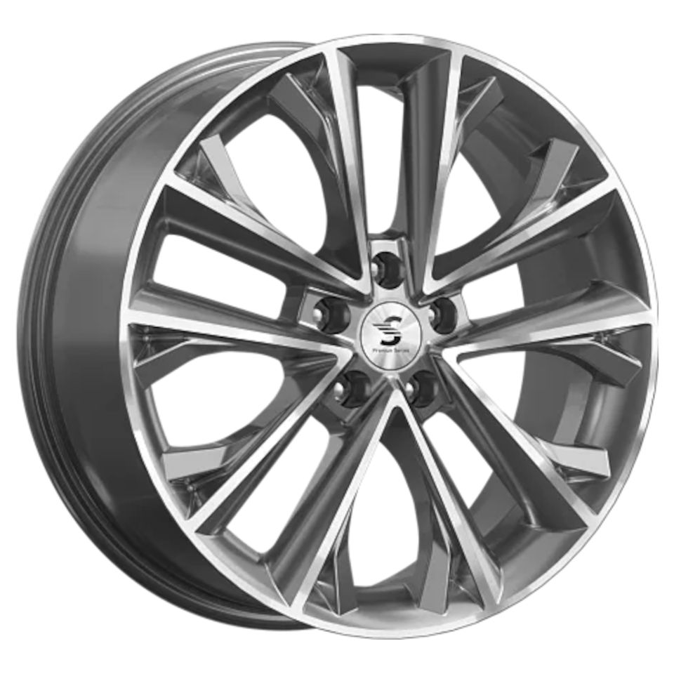 SKAD Premium  КР012 (18EXEED TXL)  7,0R18 5*108 ET36  d65,1  Diamond gloss graphite  [4200217]