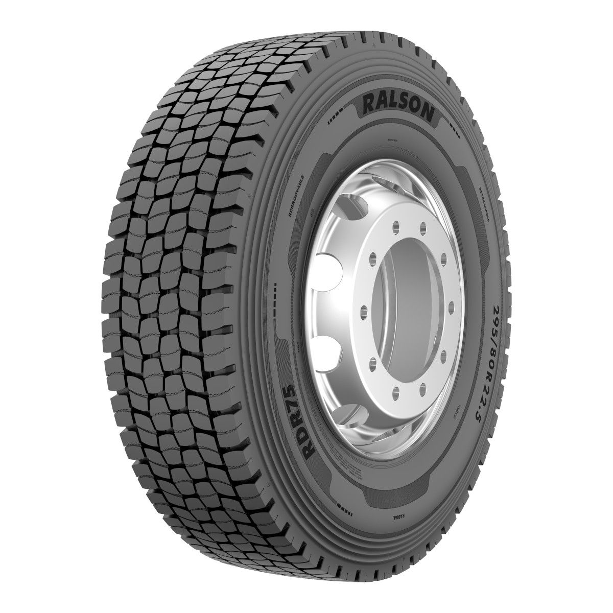 RALSON 315/70R22.5 RDR 75 TL PR18 154/150 L Региональная Ведущая