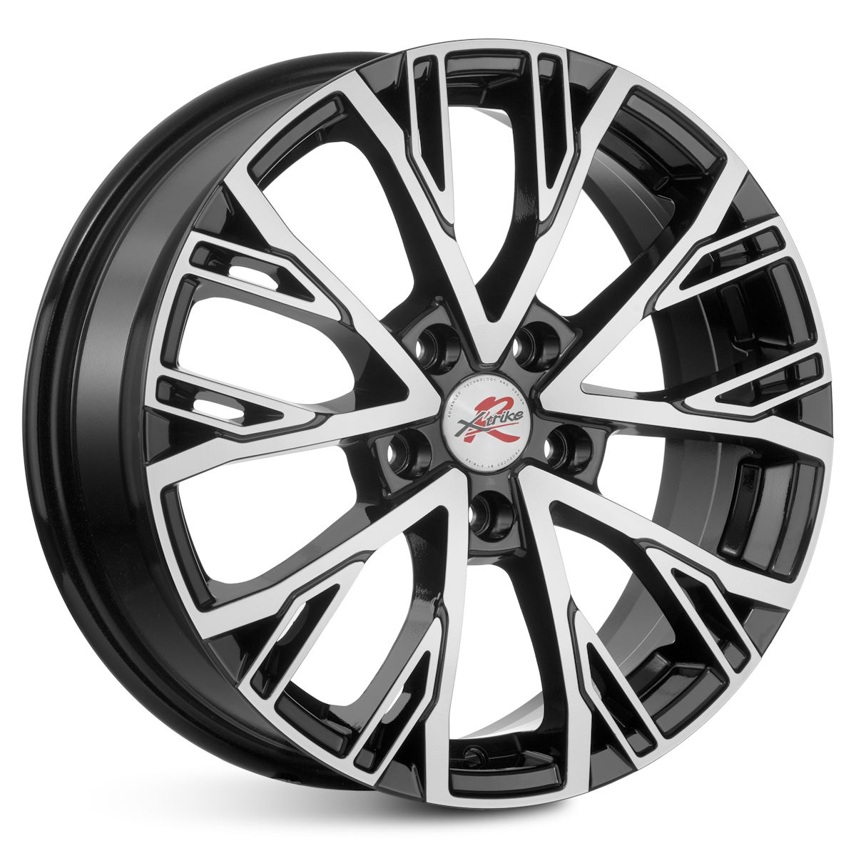 X'trikeRST  Coolray  R207  6,5R17 5*114,3 ET45  d54,1  BK/FP  [40785]