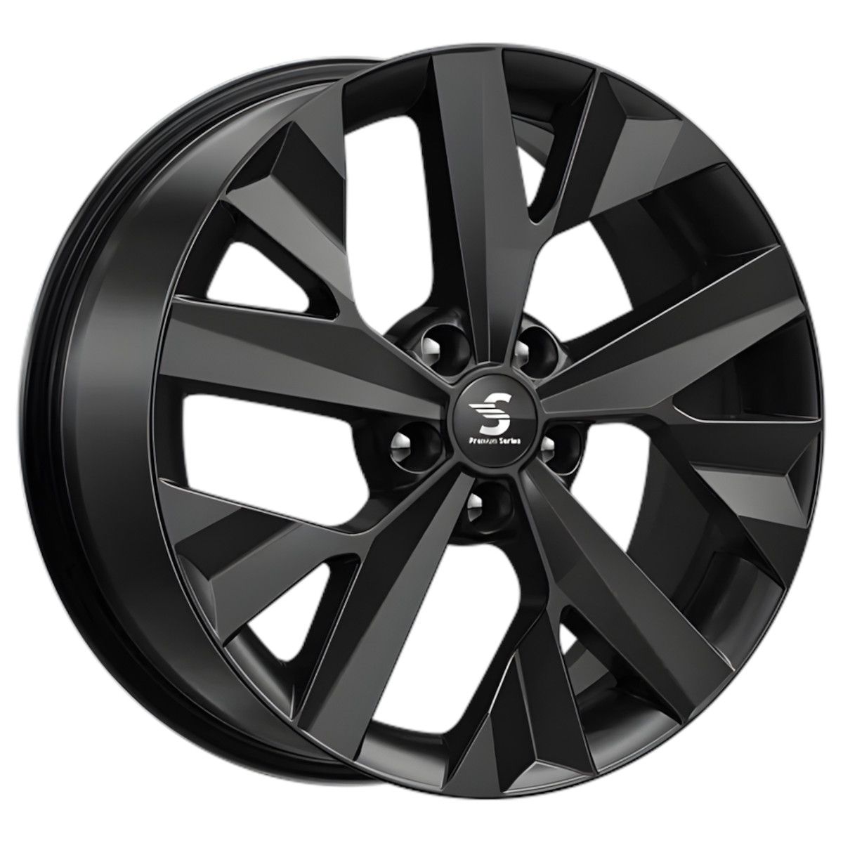 КиК  Premium КР011 (18Tiggo 8 Pro)  7,5R18 5*108 ET47  d60,1  Fury black  [80032]  <С>