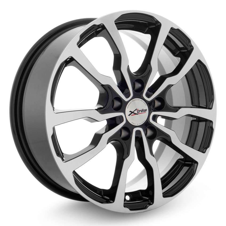 X'trike  X-117  6,5R16 5*114,3 ET45  d60,1  BK/FP  [67753]