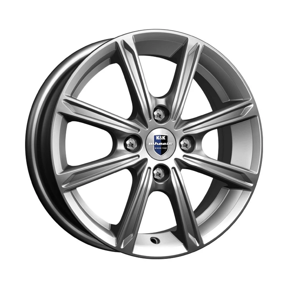 КиК  Флэш (КС698)  5,0R14 4*100 ET35  d67,1  Дарк платинум  [71141]