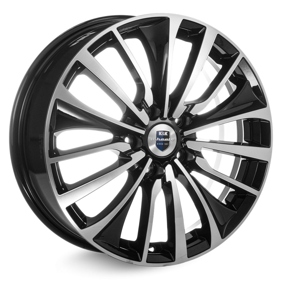 КиК  Flanker (КС751)  6,5R17 5*108 ET45  d67,1  Алмаз черный  [71040]