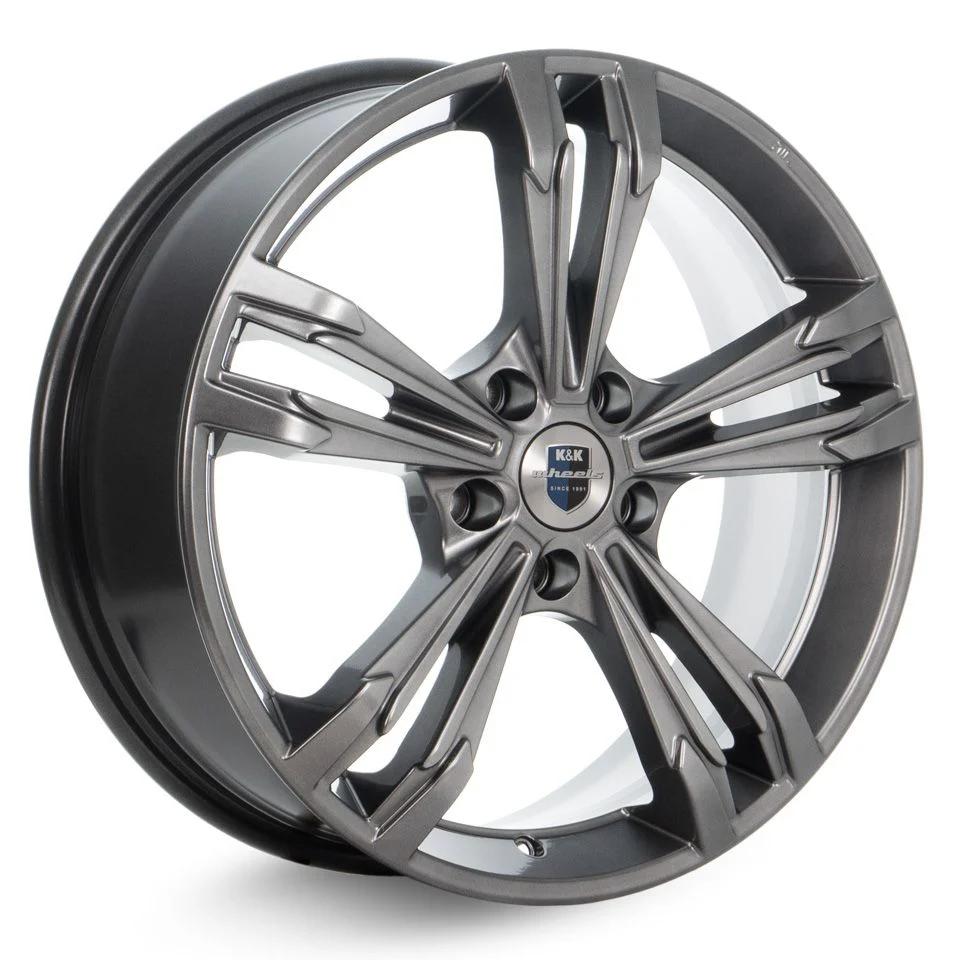 КиК  Каррера (КС655)  7,0R18 5*114,3 ET40  d66,1  Дарк платинум  [73080]