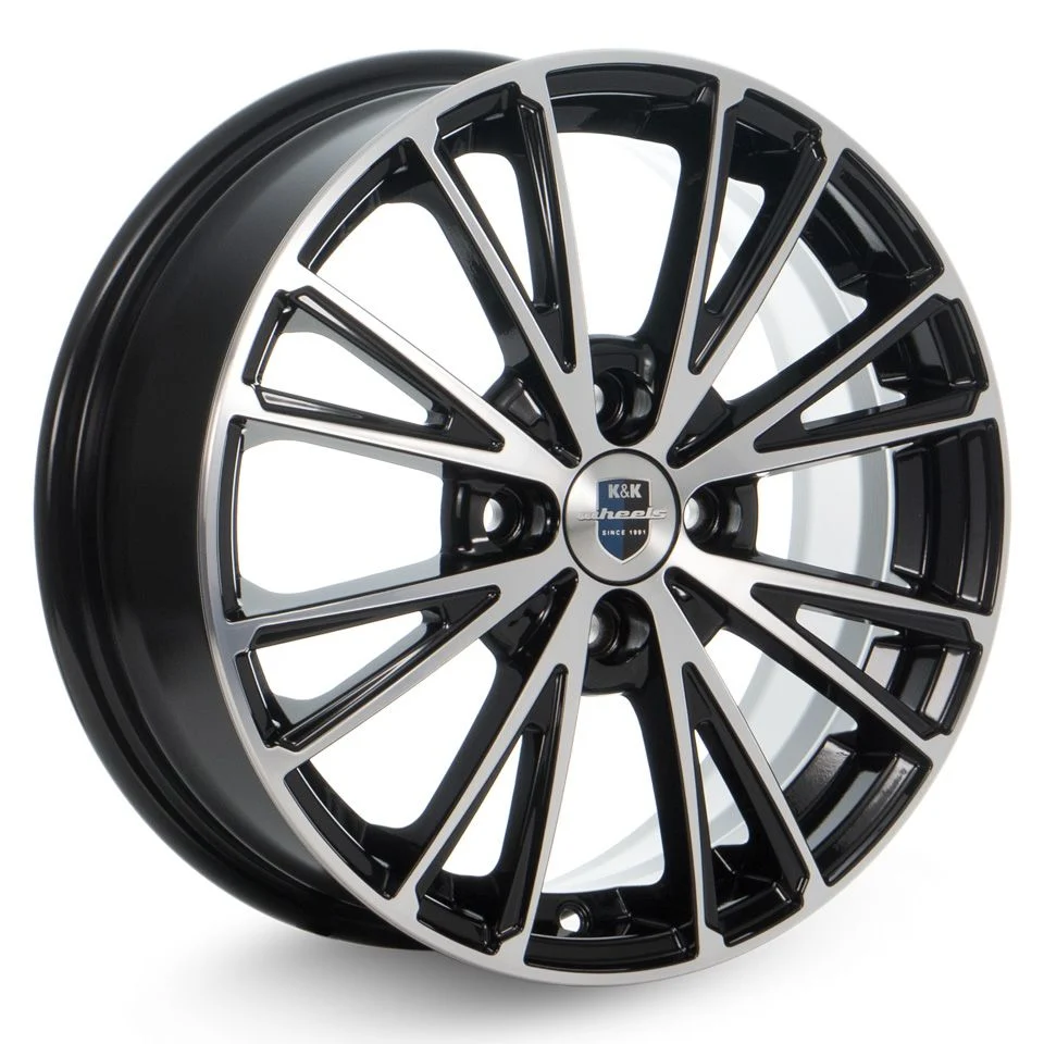 КиК  Меандр (КС879)  6,0R16 4*108 ET47,5  d63,35  Алмаз черный SK  [74606SK]