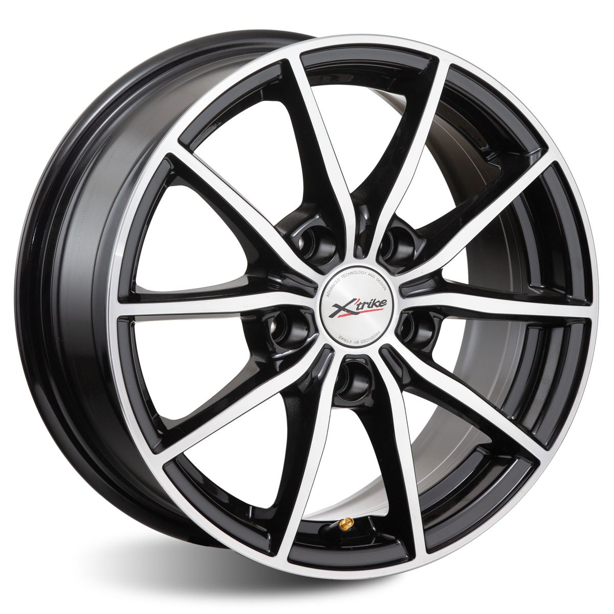 X'trike  X-111М  6,5R15 5*114,3 ET38  d67,1  BK/FP  [76837]