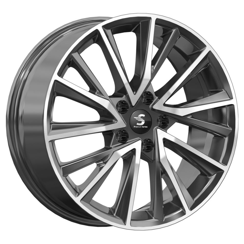 КиК  Premium КР010 (18Kodiaq)  7,5R18 5*112 ET40  d57,1  Diamond Black Gris  [82156]  <С>