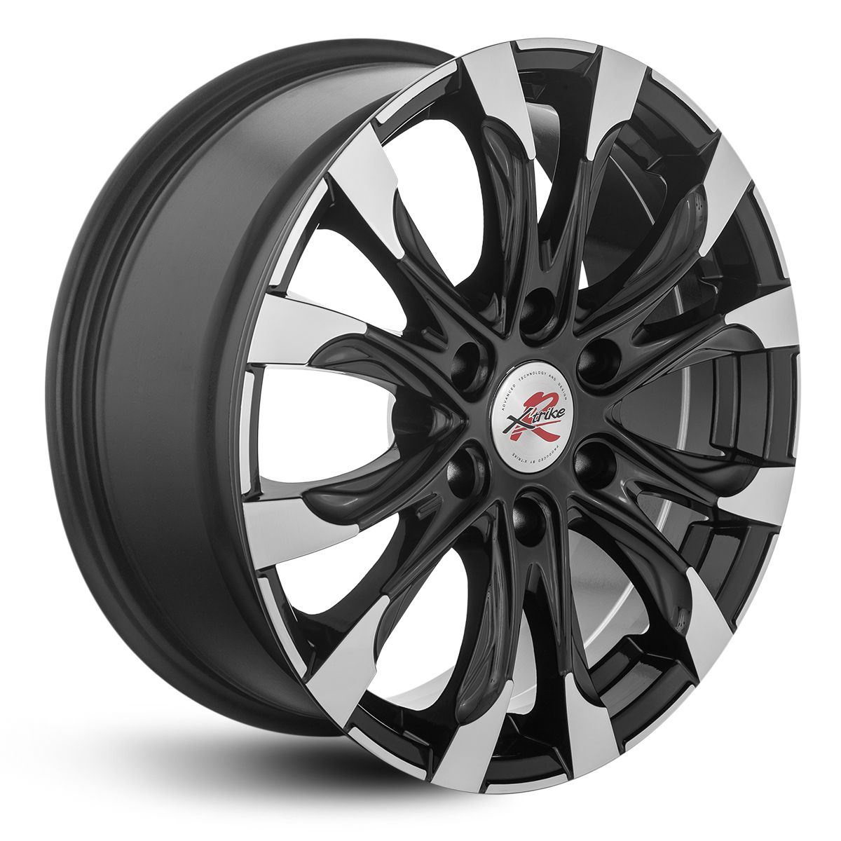 X'trikeRST  Toyota  Prado  R118  7,5R18 6*139,7 ET25  d106,1  BK/FP  [40655]  <Ш>