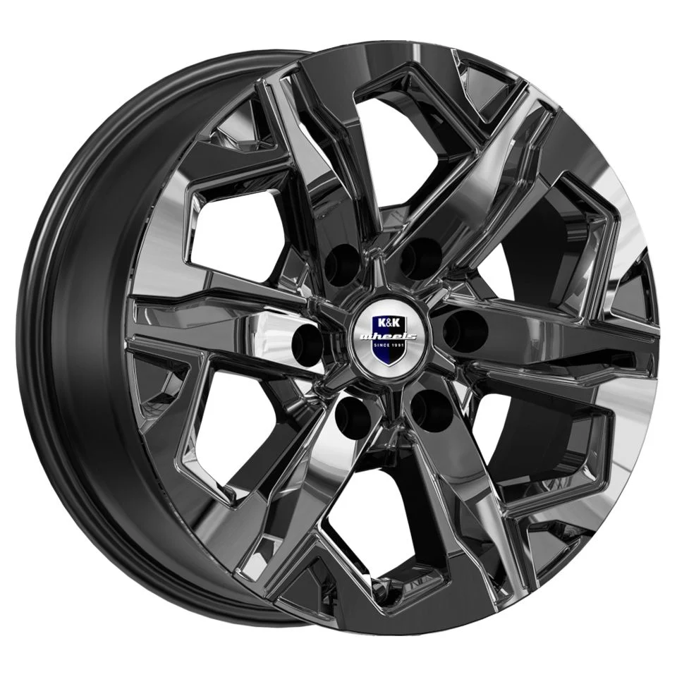 KIK  Тейт (КС1050)  7,5R17 6*114,3 ET30  d66,1  Кварц  [80270]