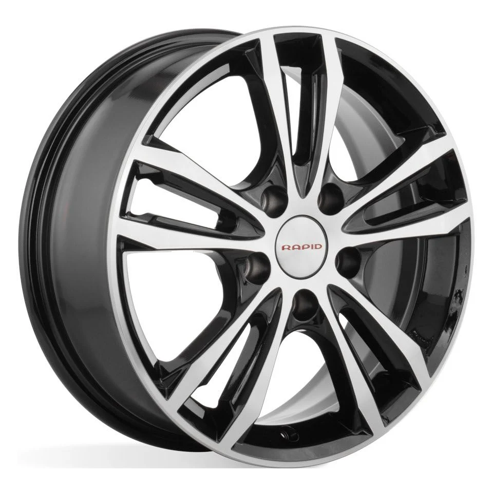 КиК  Samara-оригинал (КС866)  6,0R16 4*100 ET37  d60,1  Алмаз черный SK  [r74568SK]  Fb max 560 kg