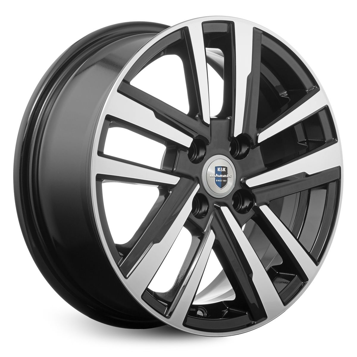 КиК  Хант (КС1034)  6,0R15 4*100 ET46  d60,1  Алмаз черный  [79949]