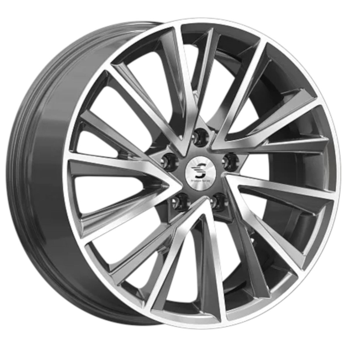 КиК  Premium КР010 (18X-Trail T33)  7,5R18 5*114,3 ET40  d66,1  Diamond gloss graphite  [79193]