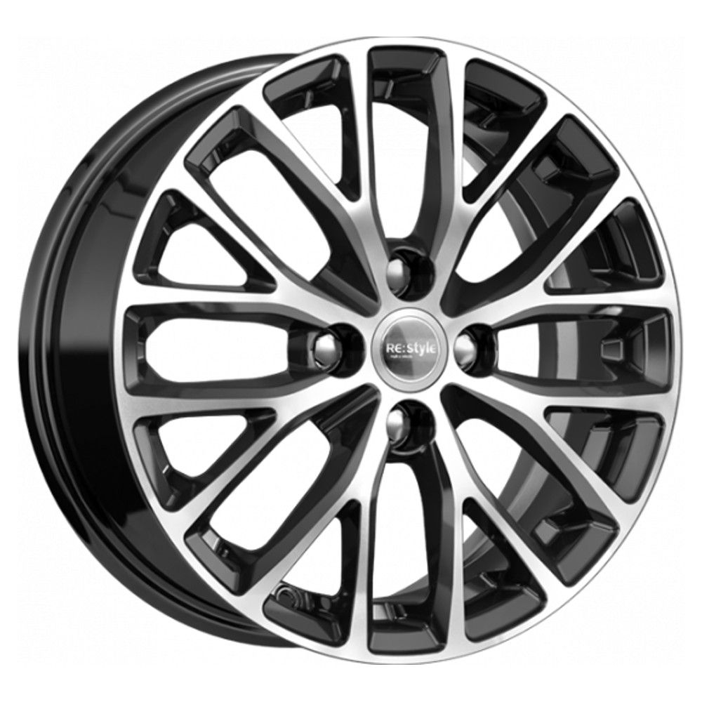 КиК  Kia Rio 1 (КСr782)  6,0R15 4*100 ET48  d54,1  Алмаз черный  [74356]