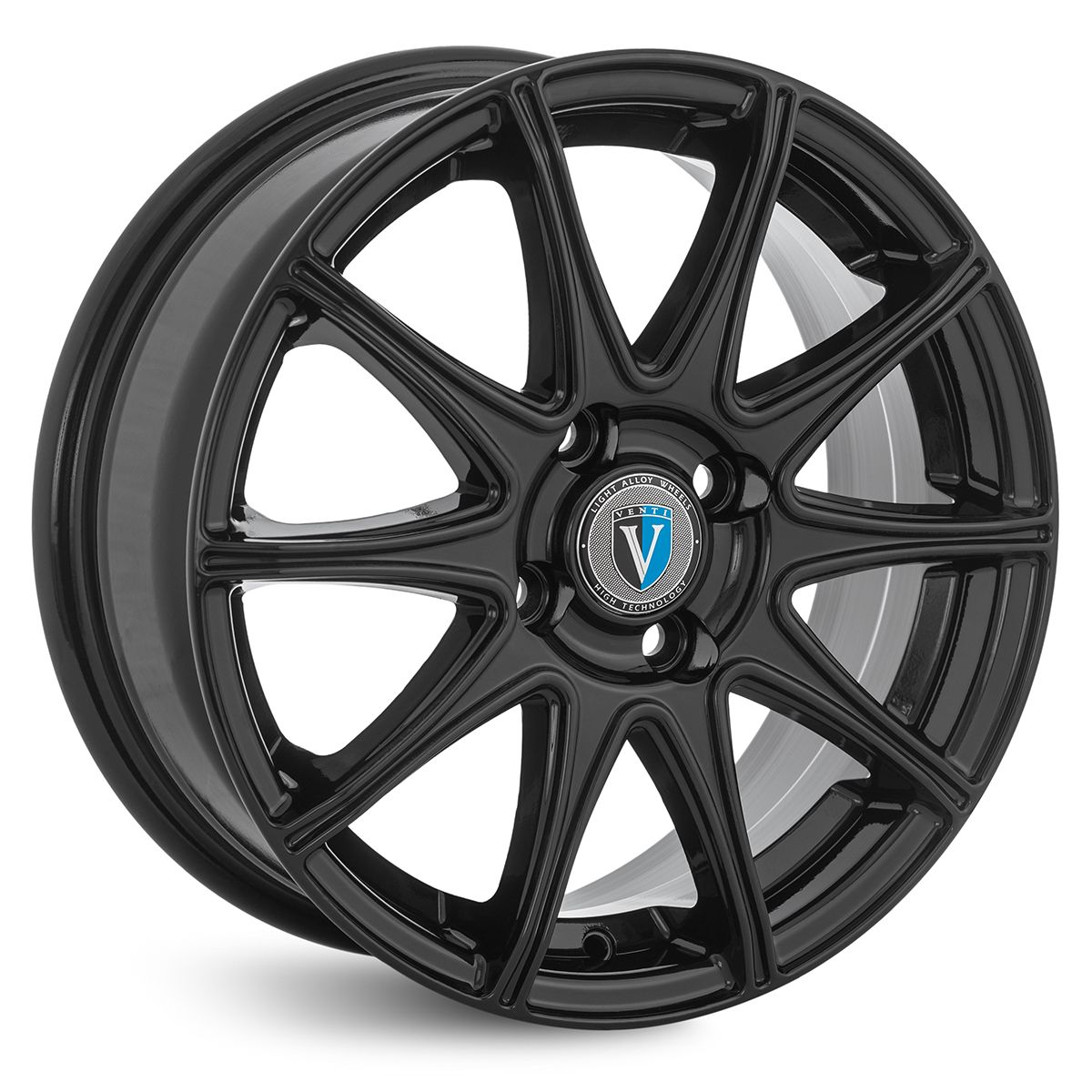 VENTI  1516 V  6,0R15 4*100 ET46  d54,1  BL  [V1516-615-541-4x100-46BL]