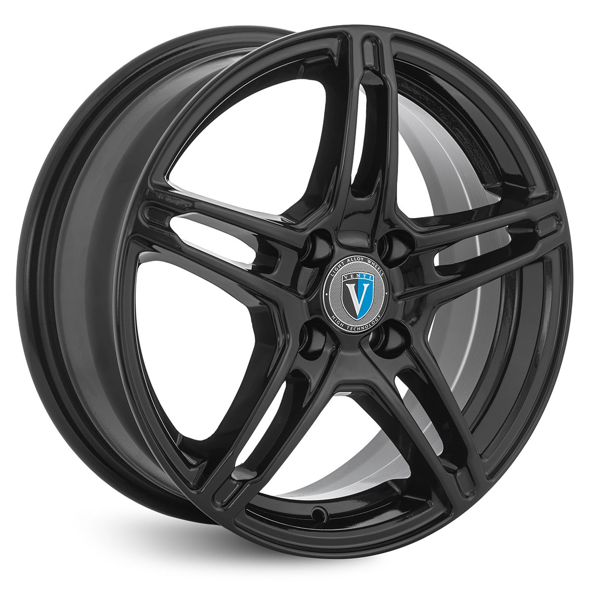 VENTI  1518 V  6,0R15 4*100 ET40  d60,1  BL  [V1518-615-601-4x100-40BL]