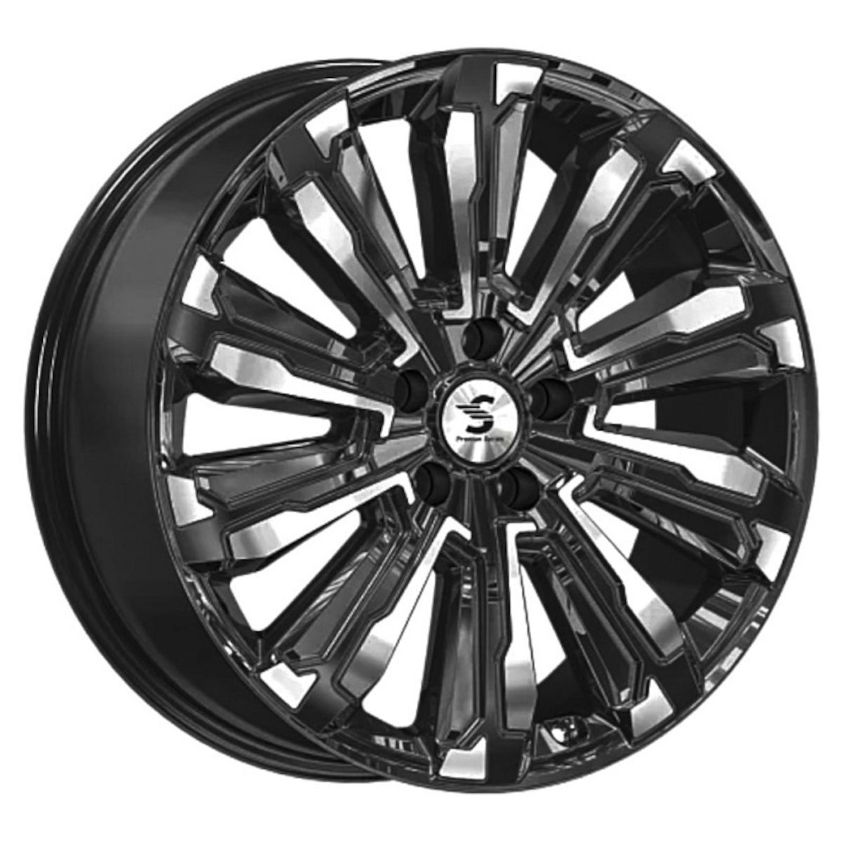 СКАД  Premium HUMBER  8,0R20 5*114,3 ET40  d64,1  Diamond black Gris  [4361212]