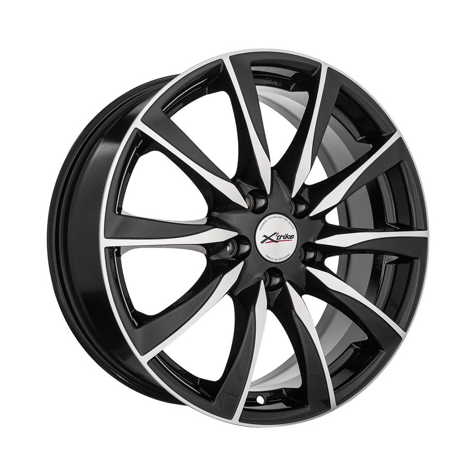 X'trike  X-120М  7,0R17 5*112 ET35  d66,6  BK/FP  [76684]