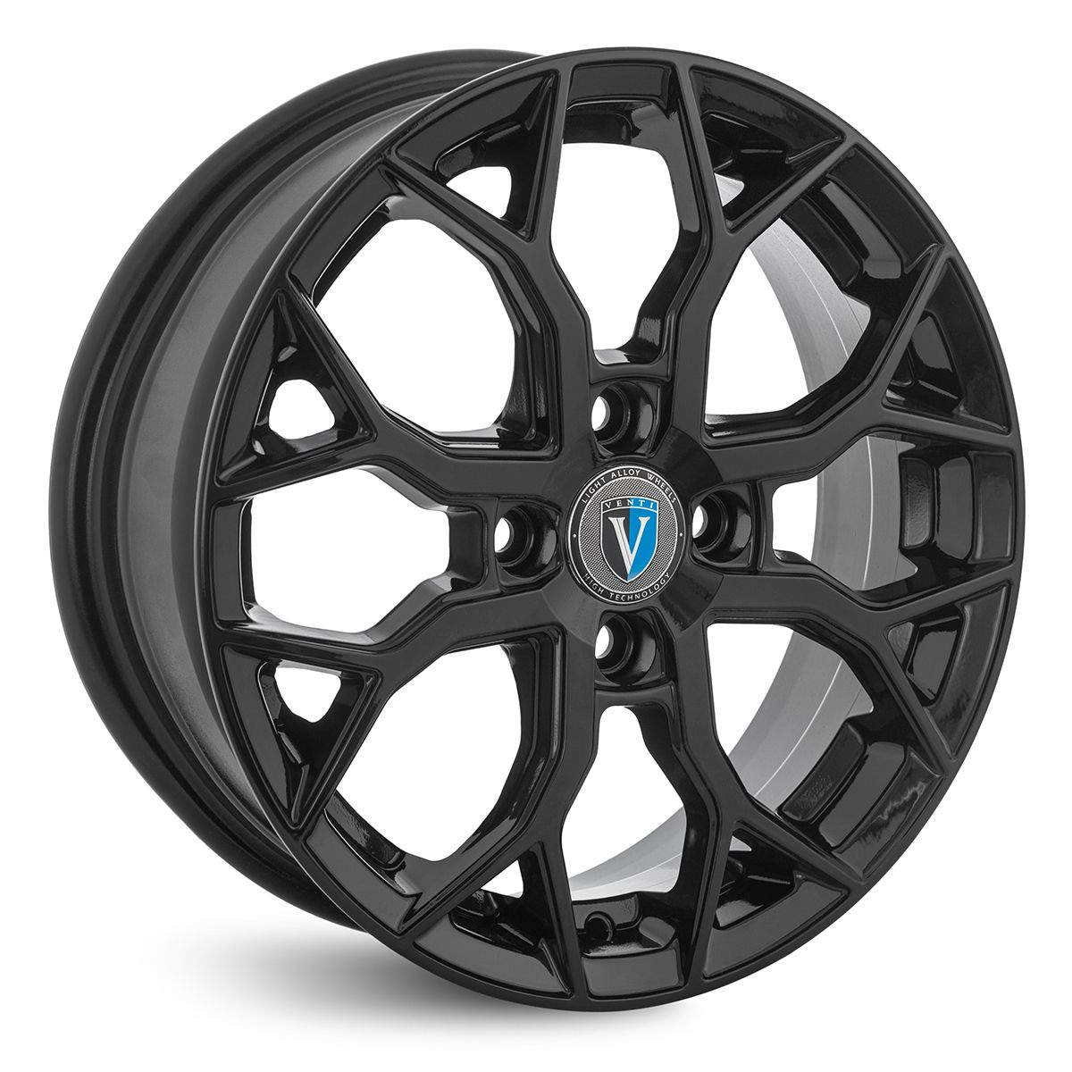VENTI  1519 V  6,0R15 4*100 ET46  d60,1  BL  [V1519-615-601-4x100-46BL]