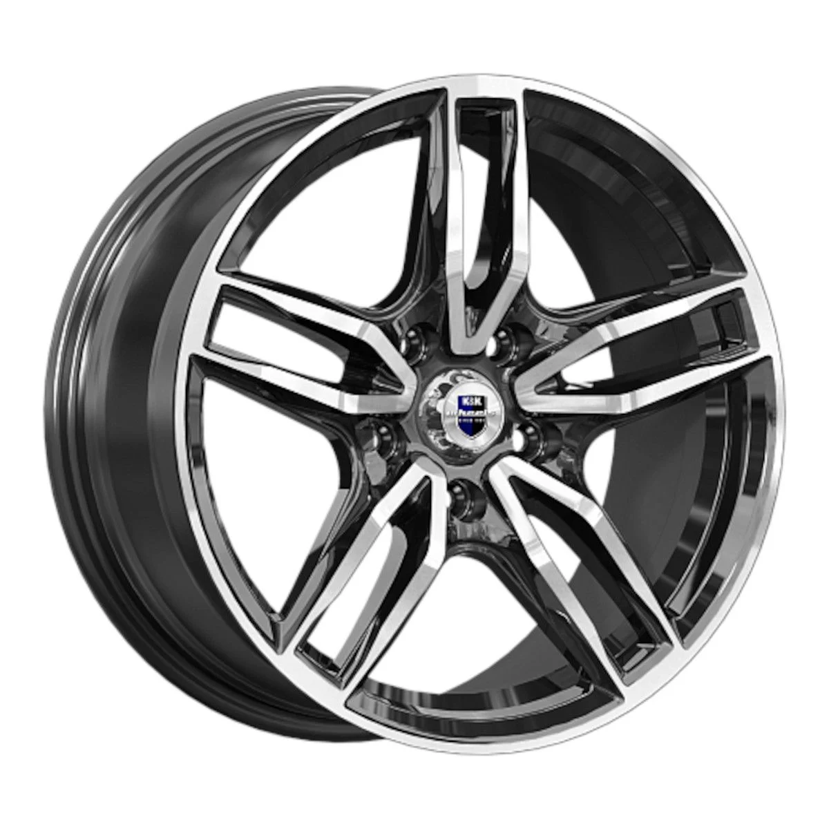 KIK  Бартон (КС1110)  8,0R17 5*112 ET30  d66,6  Алмаз черный  [82691]