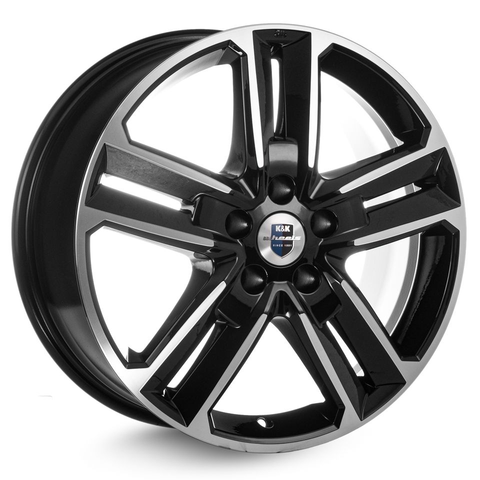 KIK  Backfire (КС763)  8,0R18 5*114,3 ET45  d67,1  Алмаз черный  [76248]