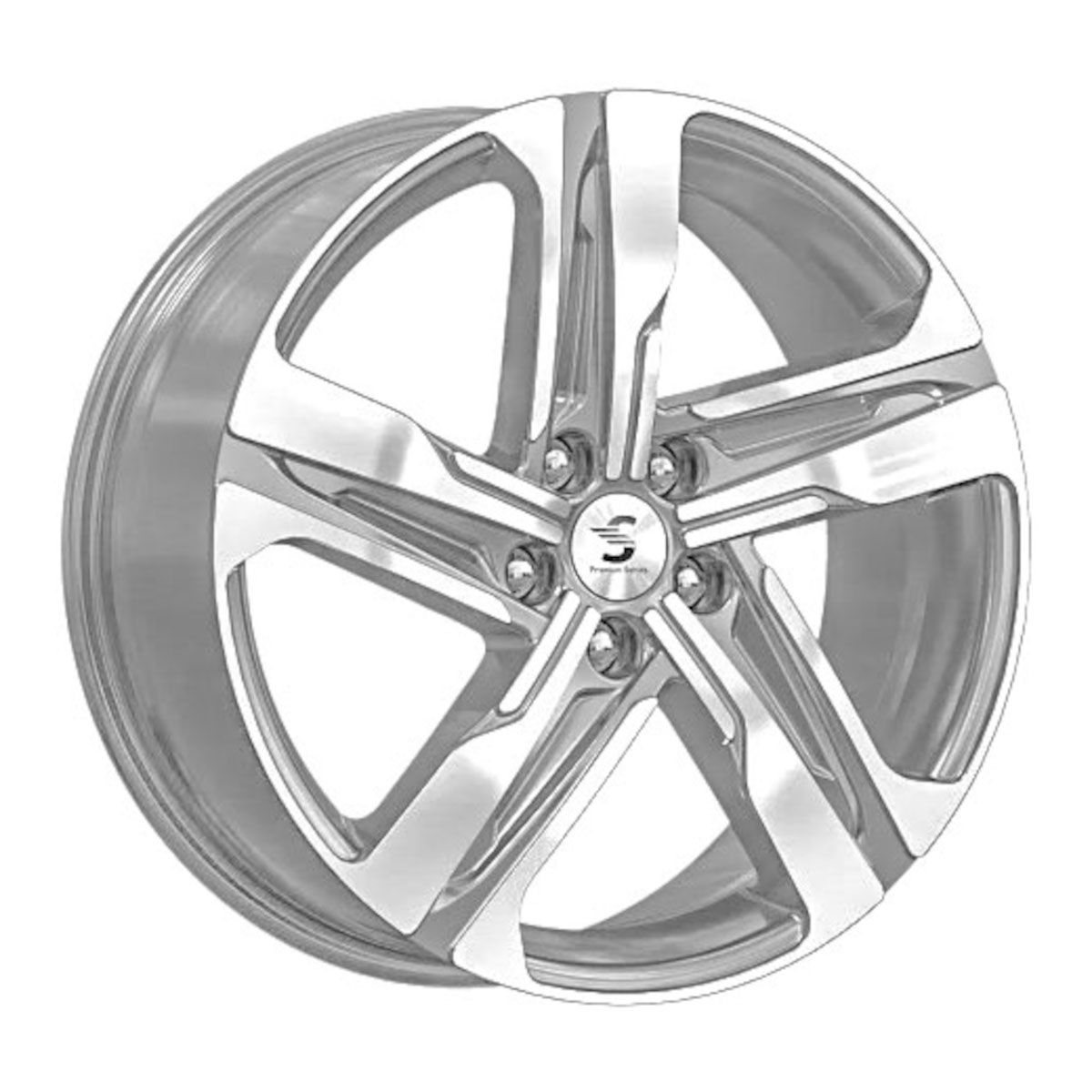 СКАД Premium  КР004 (19Sorento)  7,5R19 5*114,3 ET49  d67,1  Elite silver  [77562]