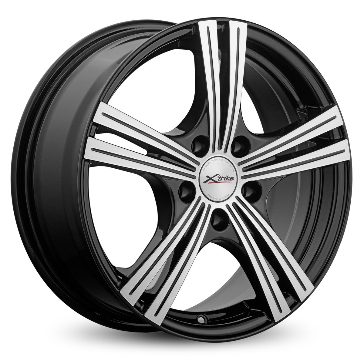 X'trike  X-112  6,5R16 5*108 ET38  d67,1  BK/FP  [13108]