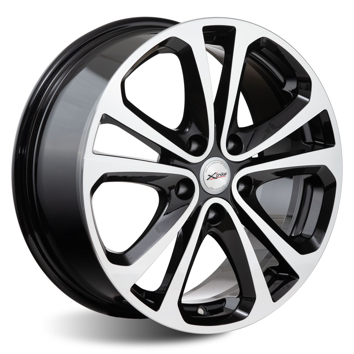 X'trike  X-113М  7,0R17 5*112 ET35  d66,6  BK/FP  [76331]