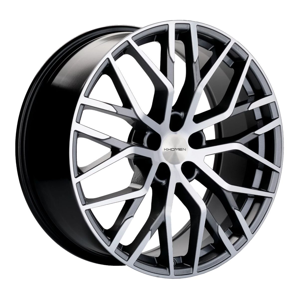 Khomen Wheels  KHW2005 (Audi/VW)  8,5R20 5*112 ET33  d66,5  Gray-FP  [WHS506287]