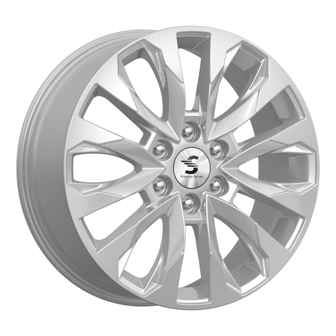 СКАД Premium  КР007 (20Haval H9)  8,0R20 6*139,7 ET42  d75,1  Elite silver  [78991]  <Ш>  Fb max 965 kg