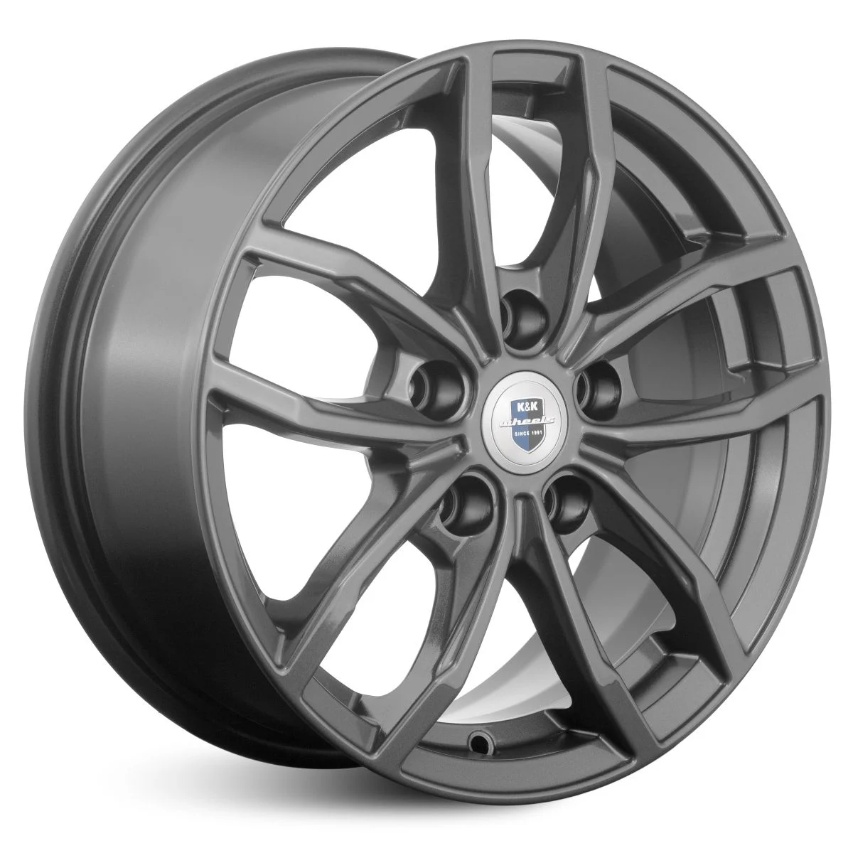 КиК  Фрост (КС1048)  6,5R15 5*114,3 ET43  d66,1  Кварц  [80298]  Fb max 595 kg