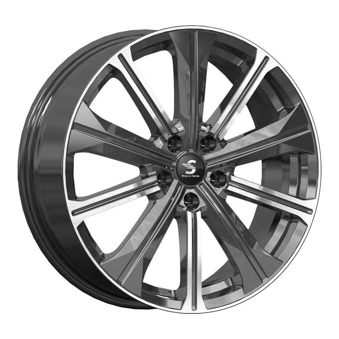 СКАД Premium  КР013 (19Haval Dargo)  7,0R19 5*114,3 ET40  d66,6  Diamond gloss graphite  [4210917]