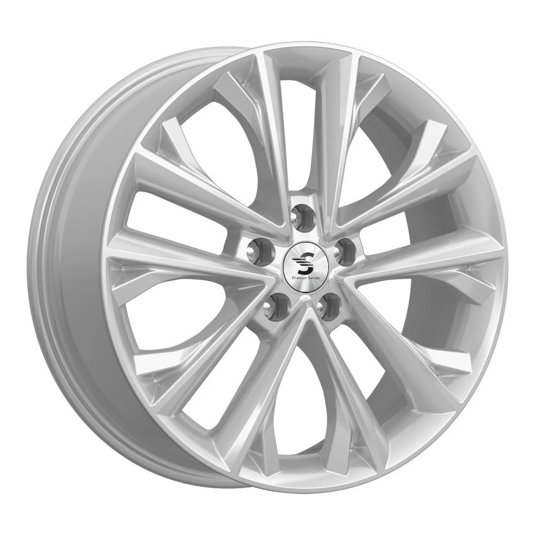 СКАД Premium  КР012 (18Tiggo 7 Pro)  7,0R18 5*108 ET33  d60,1  Elite silver  [4200015]  <С>  Fb max 650 kg