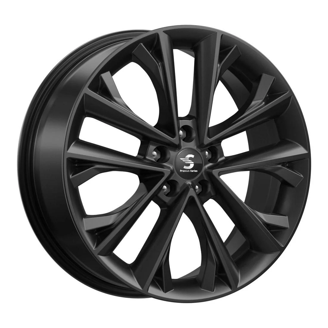 СКАД Premium  КР012 (18Jolion)  7,0R18 5*114,3 ET37  d66,6  Fury black  [4200330]  <С>  Fb max 650 kg