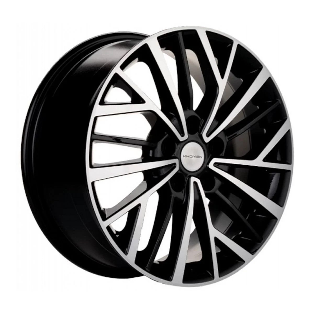 Khomen Wheels  Chery Tiggo  KHW1717  7,0R17 5*108 ET45  d60,1  Black FP  [WHS503411]