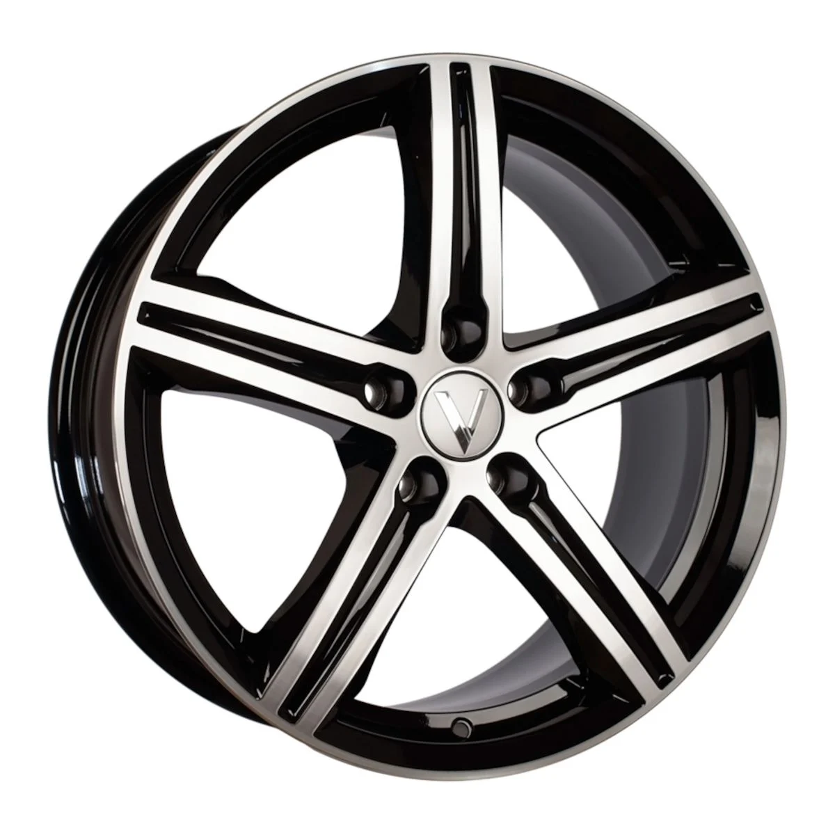 Вектор  В257  7,0R18 5*108 ET36  d65,1  Алмаз черный  [25716AB]