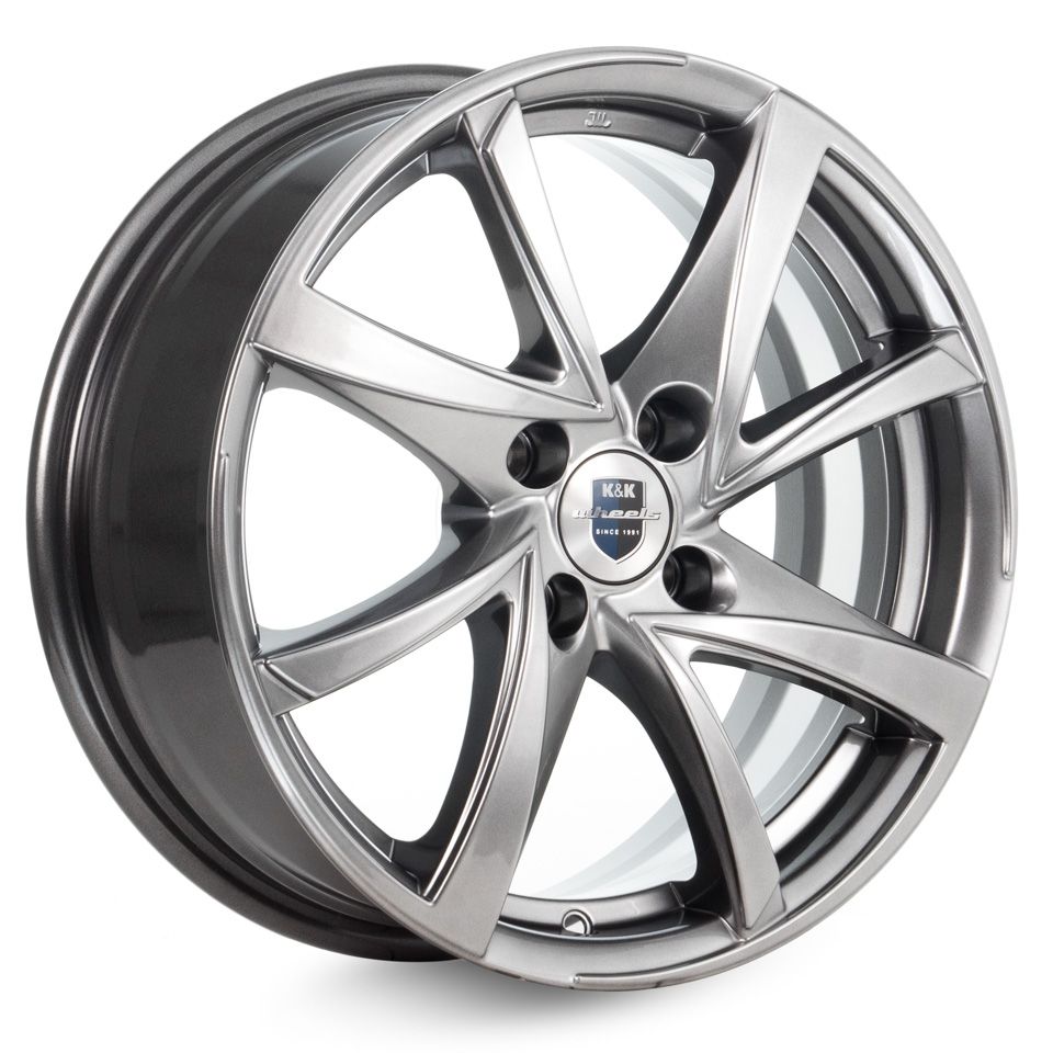 КиК  Игуана (КС546)  6,5R15 4*100 ET50  d60,1  Дарк платинум  [74798]