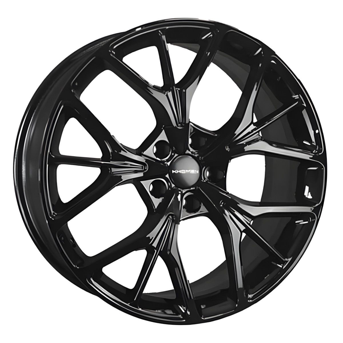 Khomen Wheels  KHW2012 (Tugella New)  8,0R20 5*108 ET46  d63,4  Black  [KHW201200BLK]  Fb max 680 kg
