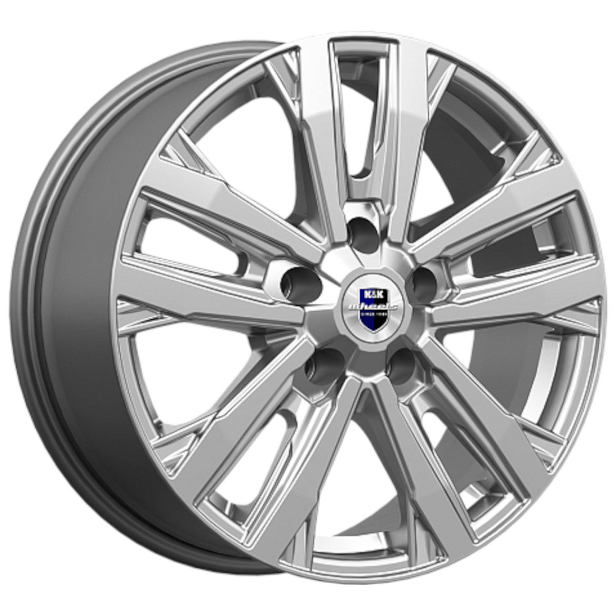 КиК  Мичиган (КС1107)  8,0R18 5*130 ET43  d84,1  Дарк платинум  [82645]  Fb max 975 kg